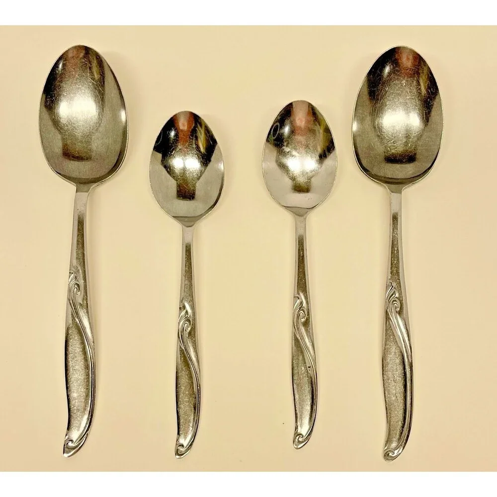 Vintage Armack  AMK9 Stainless Steel Flatware Set of 2-7